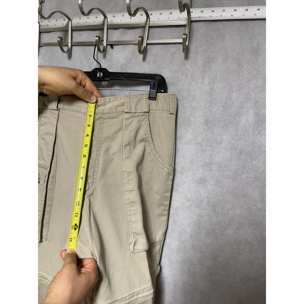 VTG Banana Republic Pants Men's 31X33 Chino Twill Convertible Safari Straight